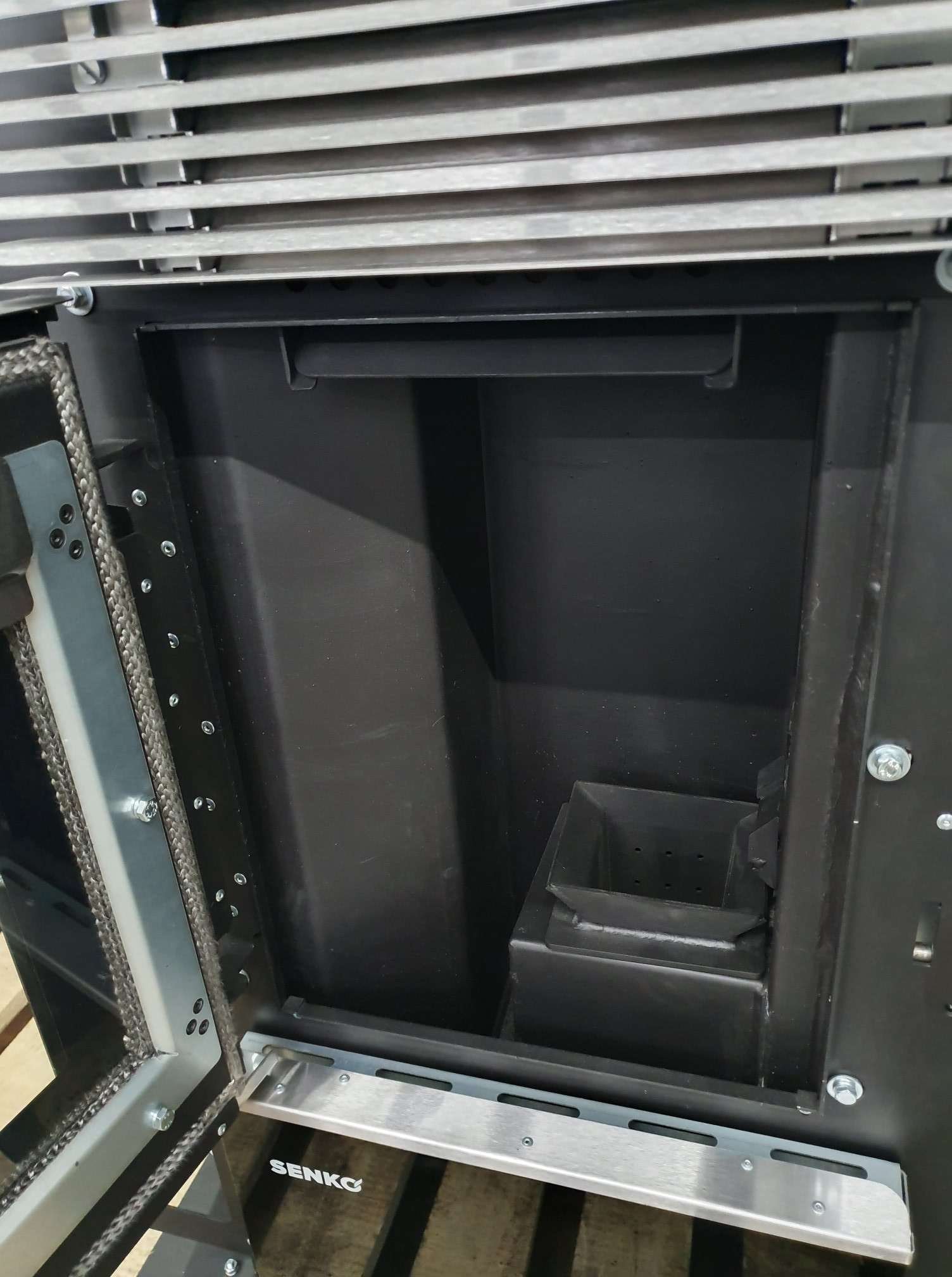 Peć na pelete za centralno grijanje 12 kW P 10 WATER+AIR SLIM MODERN - Slika 6