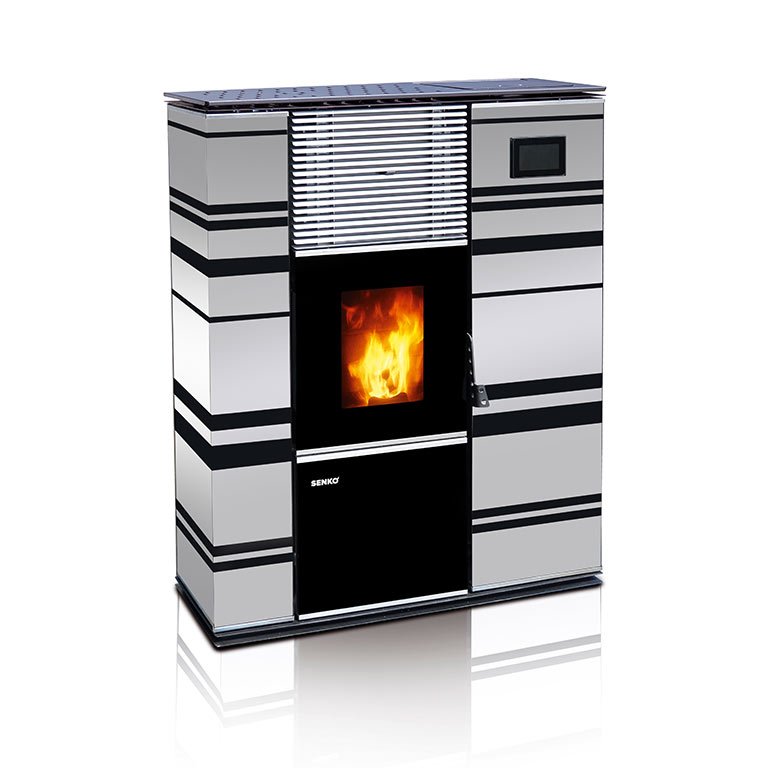 Peć na pelete za centralno grijanje 12 kW P 10 WATER+AIR SLIM MODERN - Slika 8