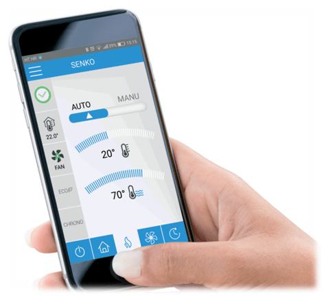 Peć na pelete 10 kW P 10 AIR MODERN - Slika 9